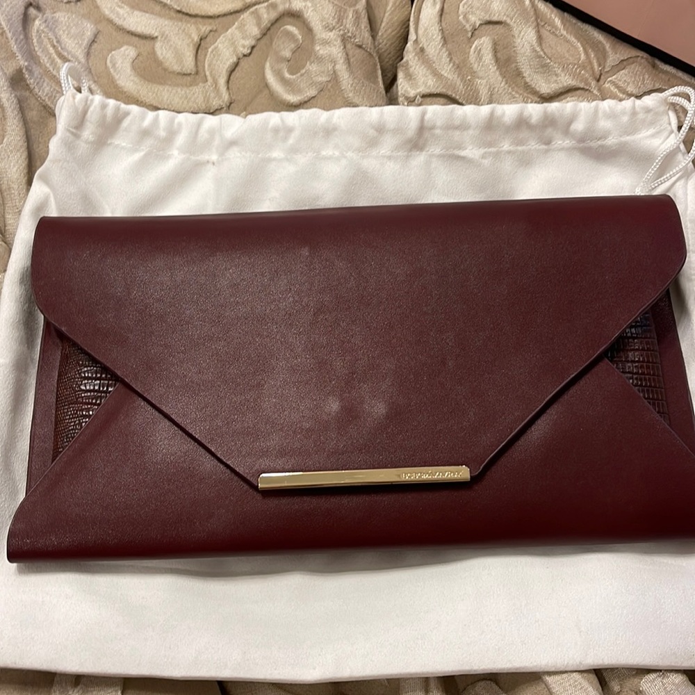 Burgundy BCBG bag